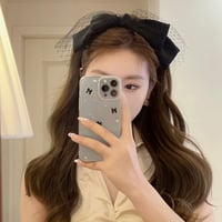 tulle velours ribbonhairband