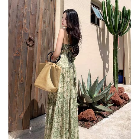 Botanical Grace Cami Dress