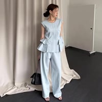 Peplum Line Relax Setup