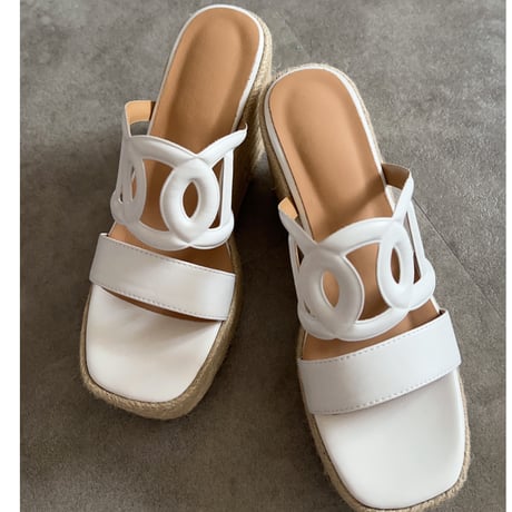 Loop Wedge Sandals