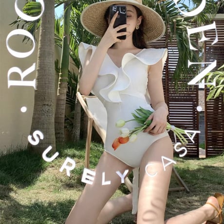2colorバックリボンフリルwear