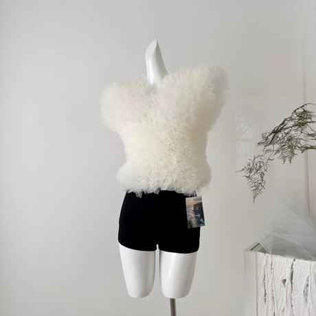 Belle Volume Tulle Top