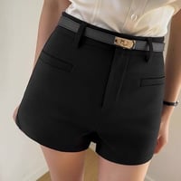 Luxe Belted A-Line Shorts