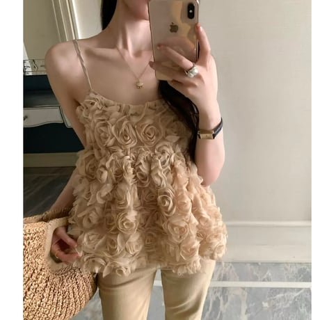 Rosé Petal Sheer Camisole