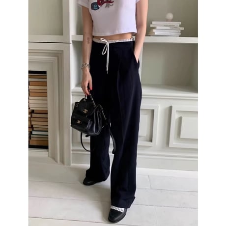 waist point pants