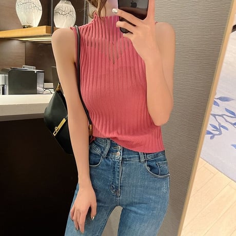 5color  sexyノースリトップス