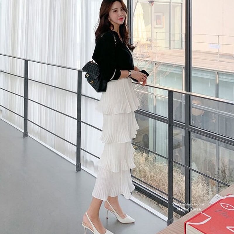 4段フリルスカート | Daisy 