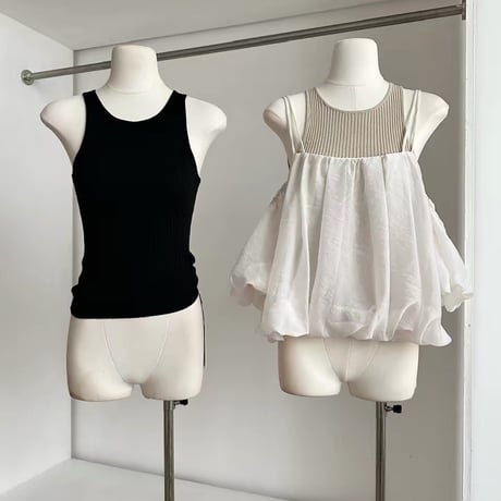 Soft Bloom Layered Camisole Set