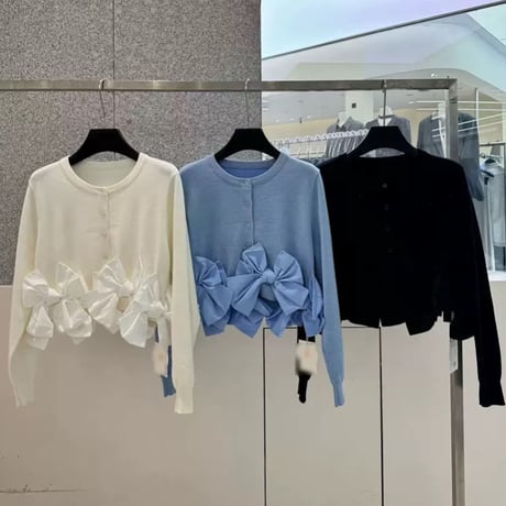 Ribbon Bloom Cardigan