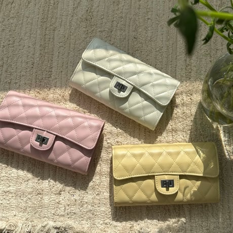 シープスキンチェーンウォレットbag