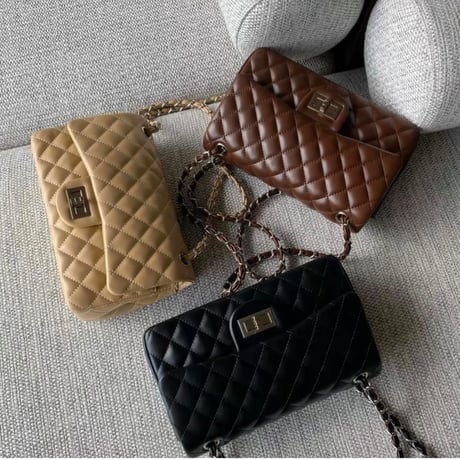 4color PUチェーンバッグ