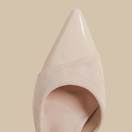 Grace Bicolor Slingback Heels