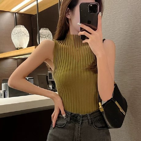 5color  sexyノースリトップス