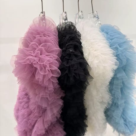 Belle Volume Tulle Top