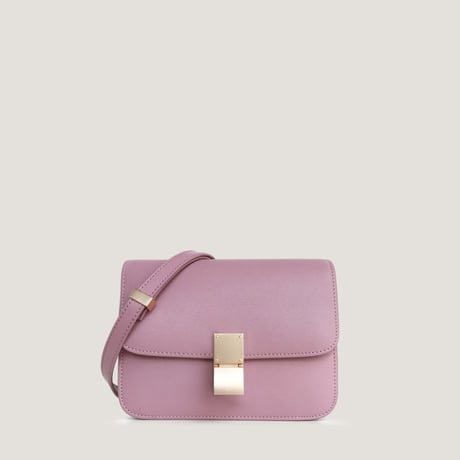 4 color本革スクエアbag