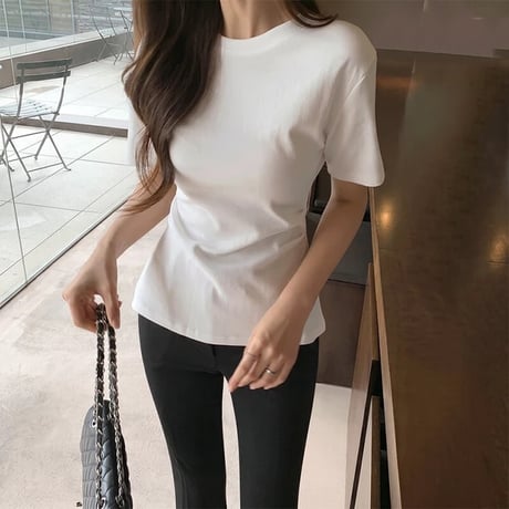 Curve Fit Gather T-Shirt