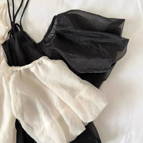 Soft Bloom Layered Camisole Set