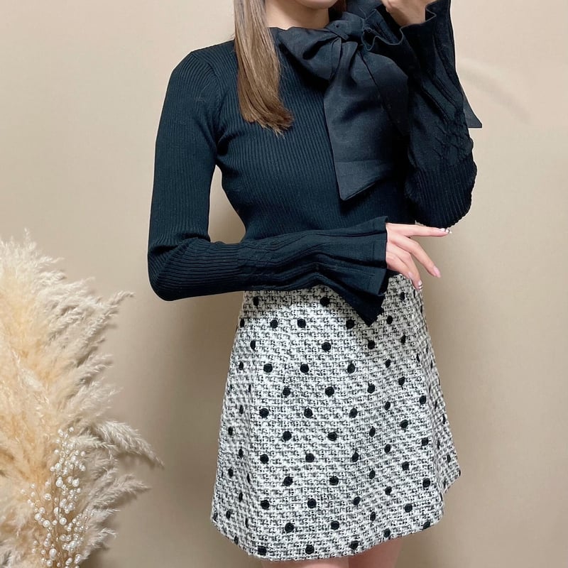 新品未使用sheller M ツイードキュロットパンツ 新品未使用sheller M ツイードキュロットパンツ - メルカリ