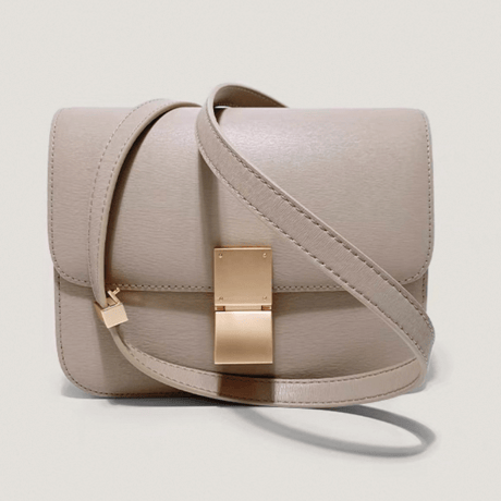 4 color本革スクエアbag