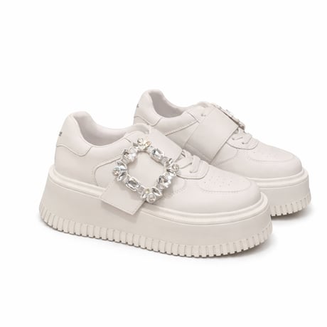 square bijou sneaker