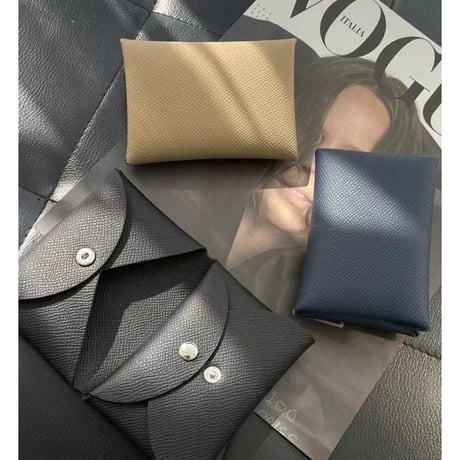9colorMinimal Leather Card Case