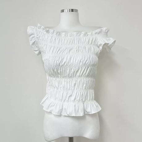 Soft Muse Shirring Blouse
