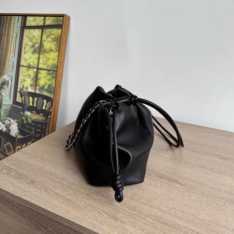 本革2sizeチェーンbag