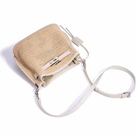 Raffia Belt Shoulder Bag