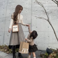 裾プリーツスカート