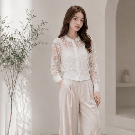 Bloom Lace Cardigan