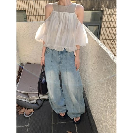 Soft Bloom Layered Camisole Set
