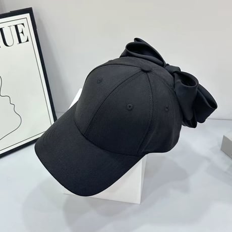 backbigリボンキャップ