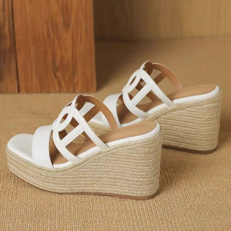 Loop Wedge Sandals