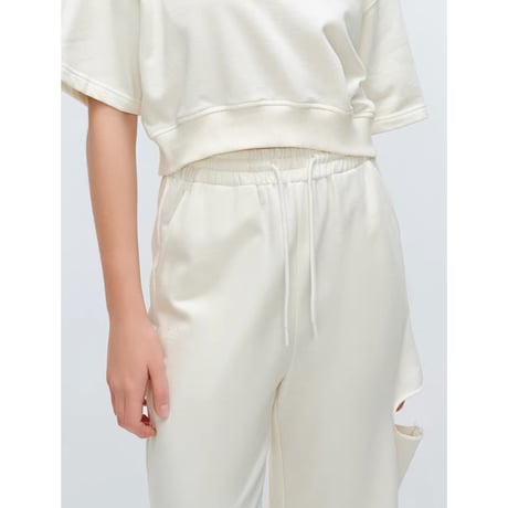Muse Cut Sweat Wide Pants