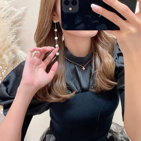 パールロングピアス