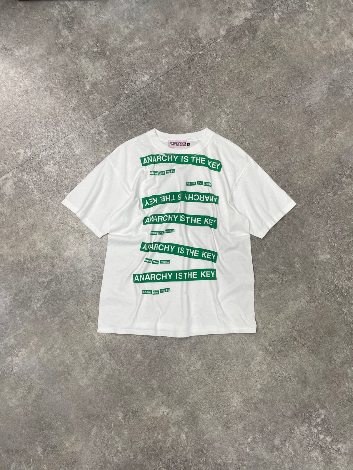 アンダーカバー アナーキーシャツ 白 M アンダーカバー UNDERCOVER