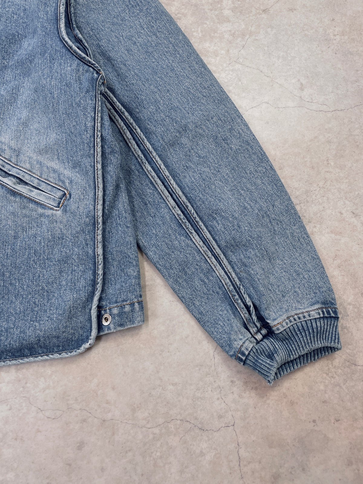 90s ARMANI JEANS GIMMICK RIDER’S JACKET 90s ARMANI JEANS GIMMICK RIDER'S JACKET