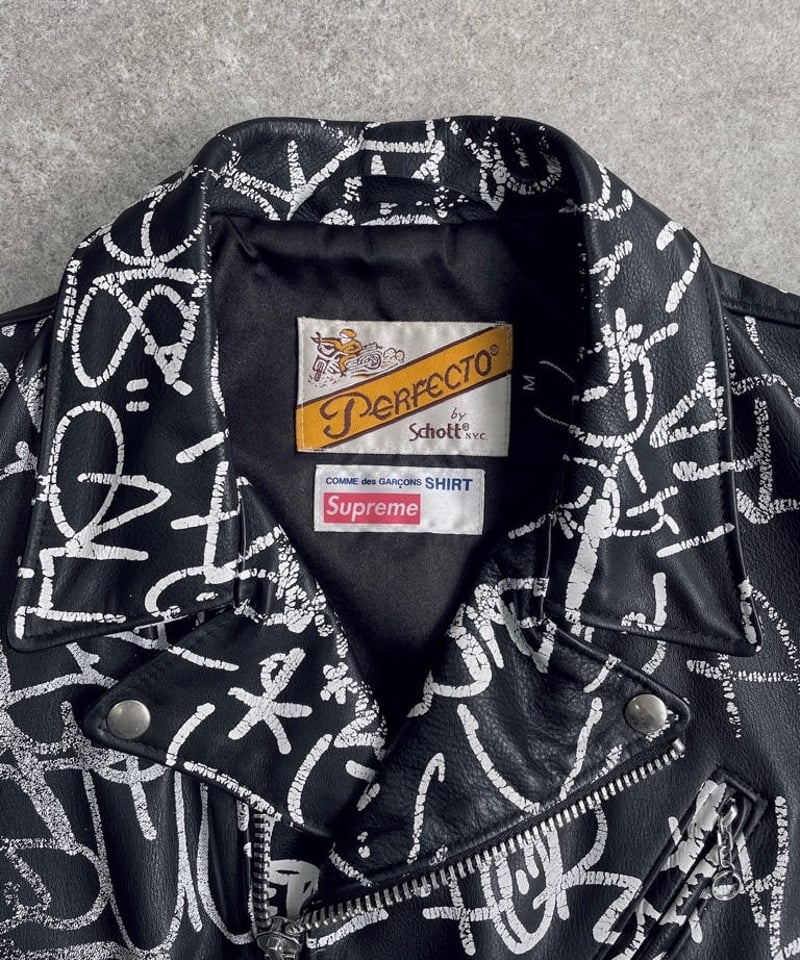 SUPREME×COMME des GARCONS SHIRT ライダース M