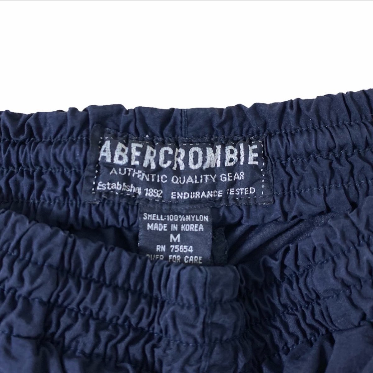 Abercrombie & Fitch アバクロンビーアンドフィッチ トラックパンツ ナイロン アメカジ レッド (メンズ M)   N8265