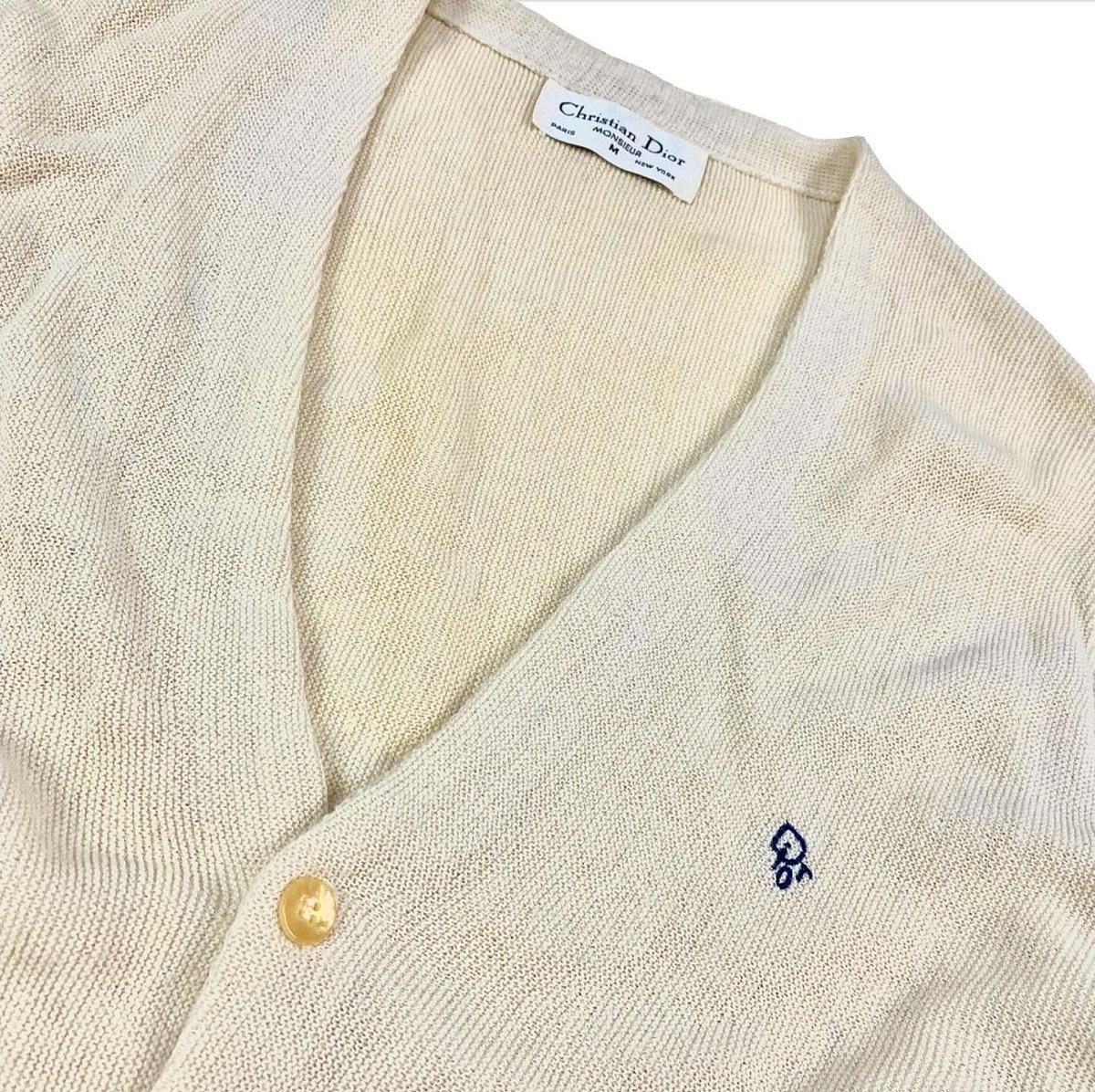 Christian dior sweater orlon acrylic sale