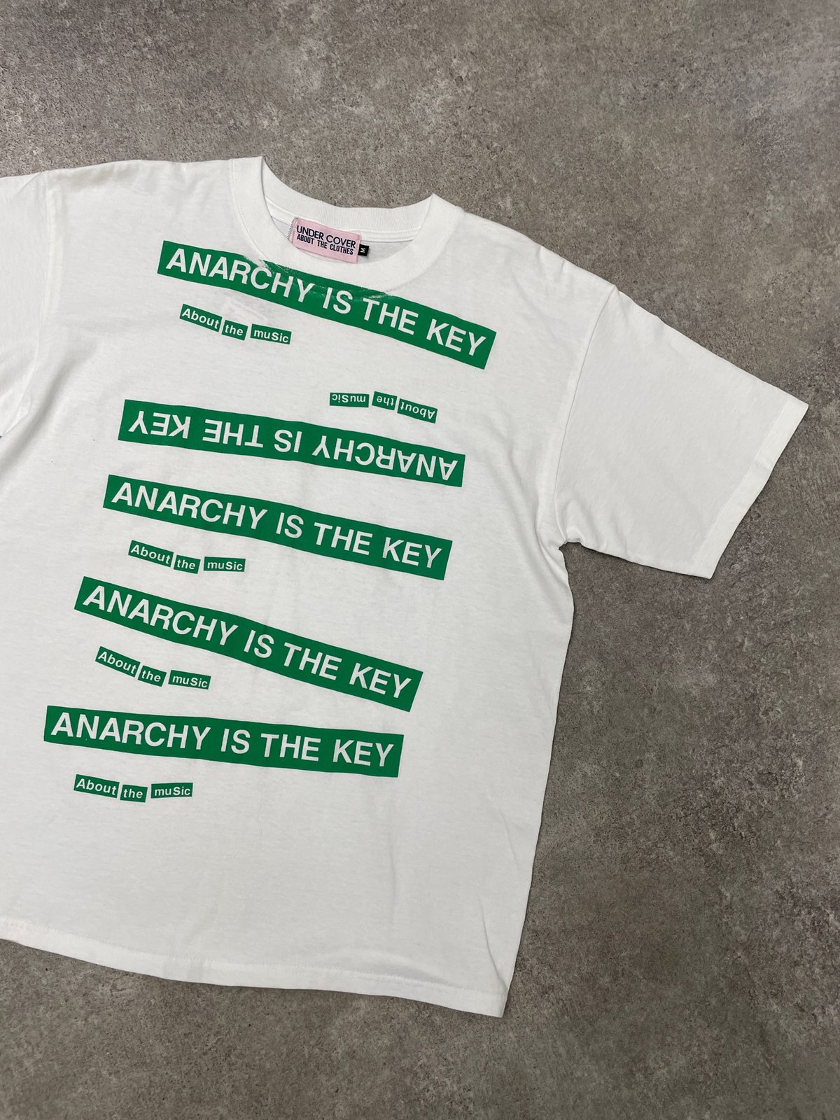 UNDERCOVER アナーキー　チェアー　Tシャツ　サイズ3 ギャラリー：アンダーカバー x 天童木工による「アナーキー