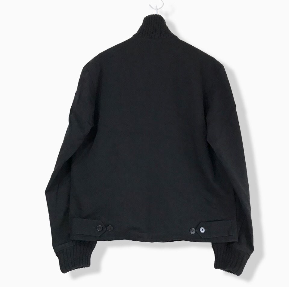 90s フランス製アニエスベーウール/カシミヤジャケットririジップ