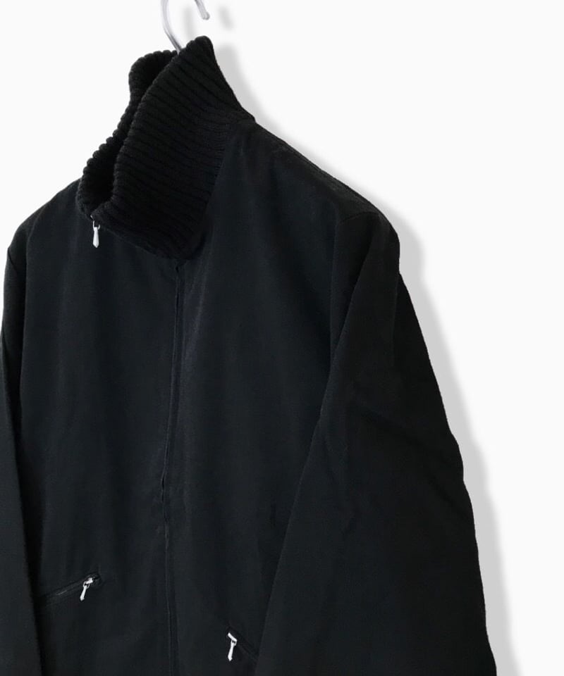 フランス製 アニエスベー agnes b フリースジャケット ブルゾン 黒 UU49 BLOUSON ブルゾン（XD53UU49000