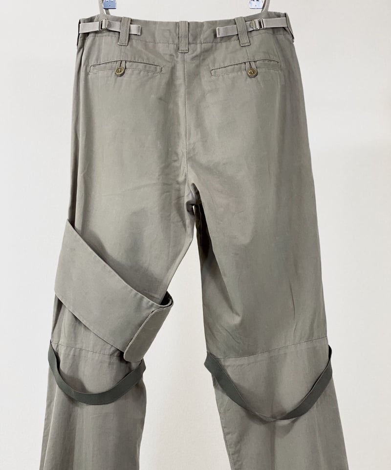 HELMUT LANG " Archives Bondage Trousers"