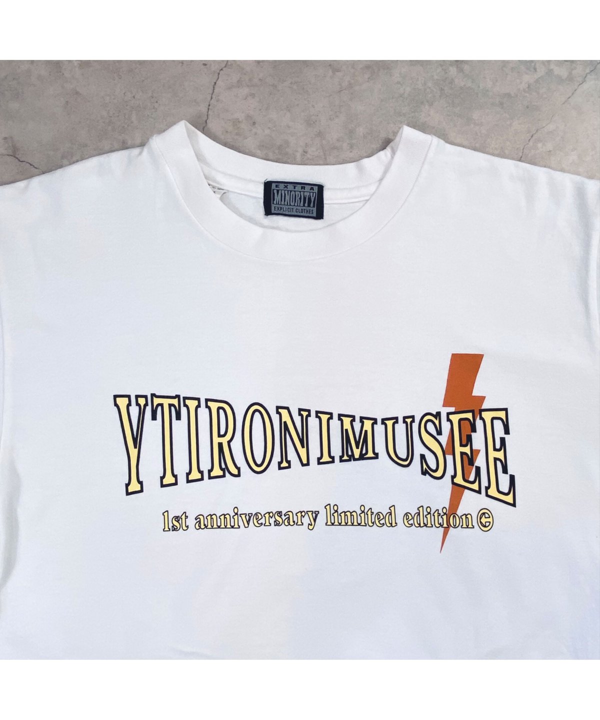 90s minority マイノリティ 半袖Tシャツ　裏原　シングル 90s minority マイノリティ 半袖Tシャツ 裏原 シングル 90s