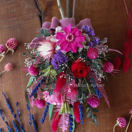 ❁⃘*.゜ブリザ しょっぱかっ ～ユーカリ縦長スワッグ～❁⃘*.゜ 