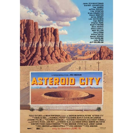 OP-0153『アステロイドシティ/ASTEROID CITY』アメリカ版オリジナルポスター2023/1020mm×686mm