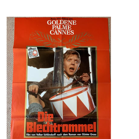 OP-040 「ブリキの太鼓（THE TIN DRUM)」映画ポスター/ドイツ版オリジナル/1979/590mm×840mm