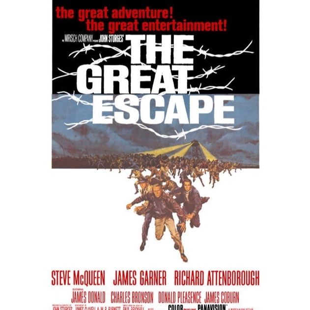 RP-002 「大脱走/The Great Escape」＃映画ポスター/Reprint 4