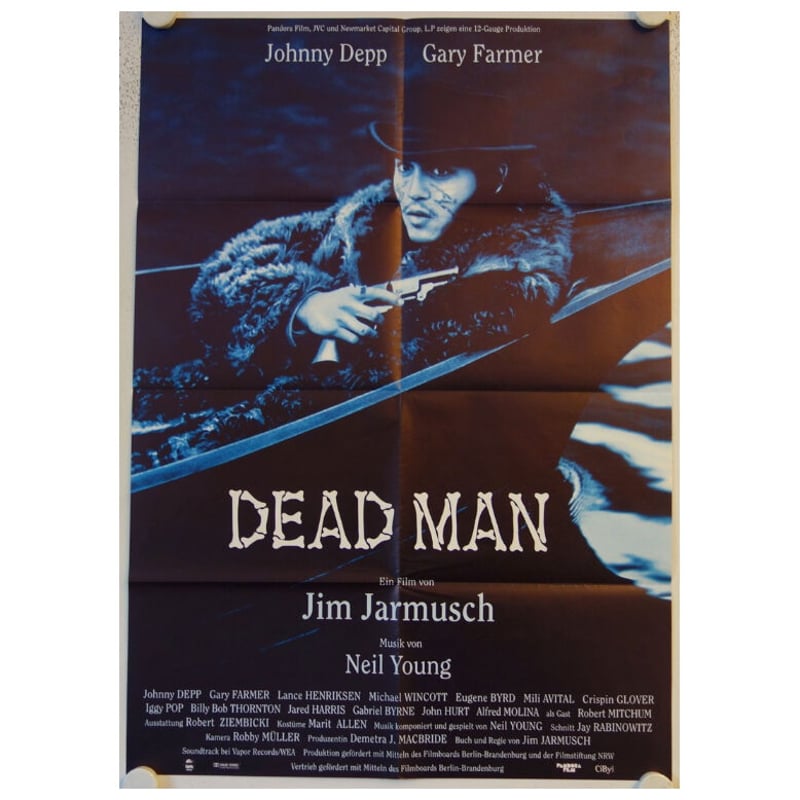 OP-085 デッドマン（DEAD MAN) 映画ポスター/ドイツ版オリジナル/1996 ...